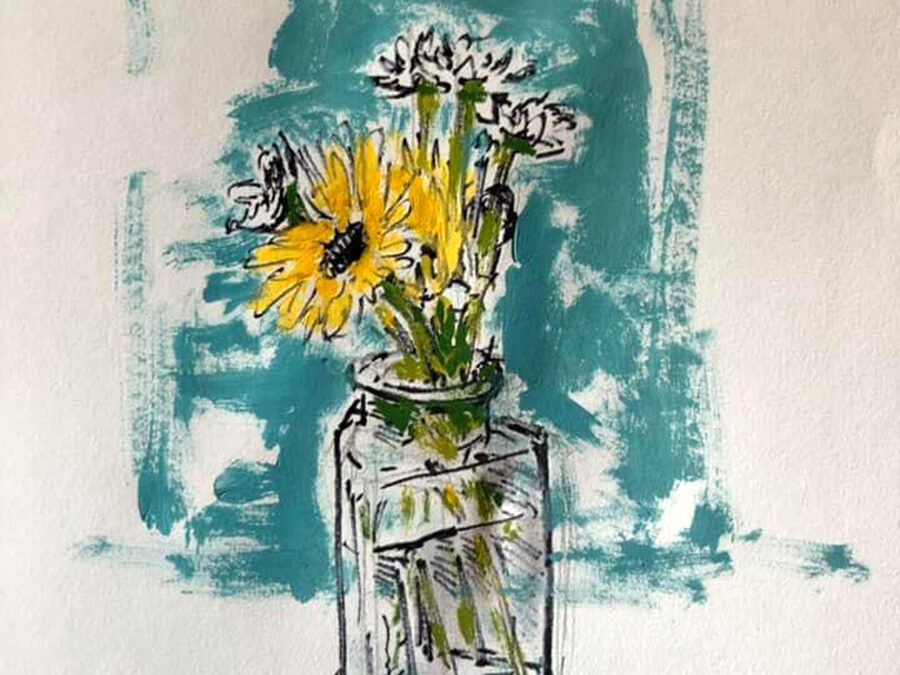 Flowers in Vase (3)