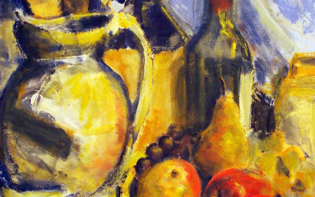 Jug and Fruit