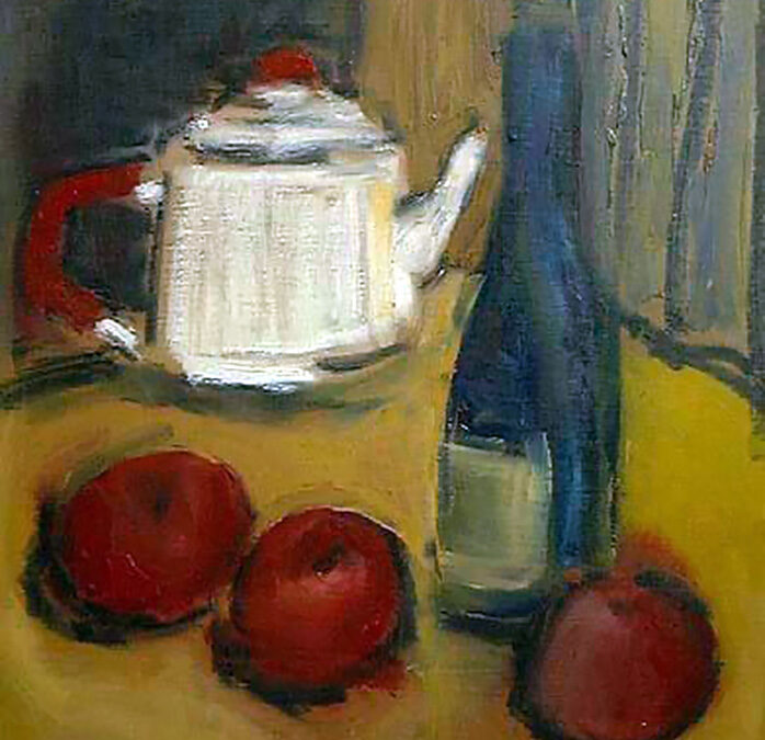 Teapot Wine Apples