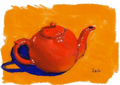 ‘Yorkshire tea’ teapot